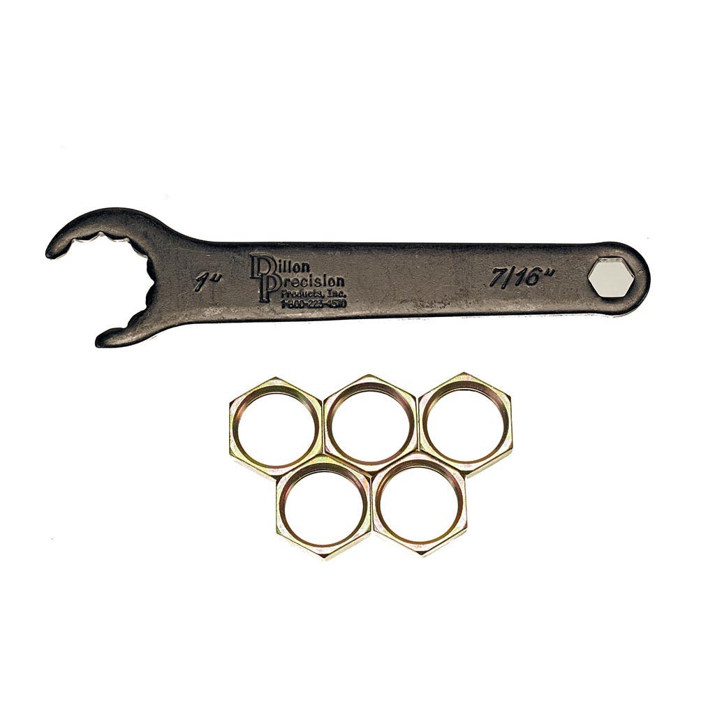 Machine Parts | Die Lock Ring Zinc (qty 5) w/ Die Wrench