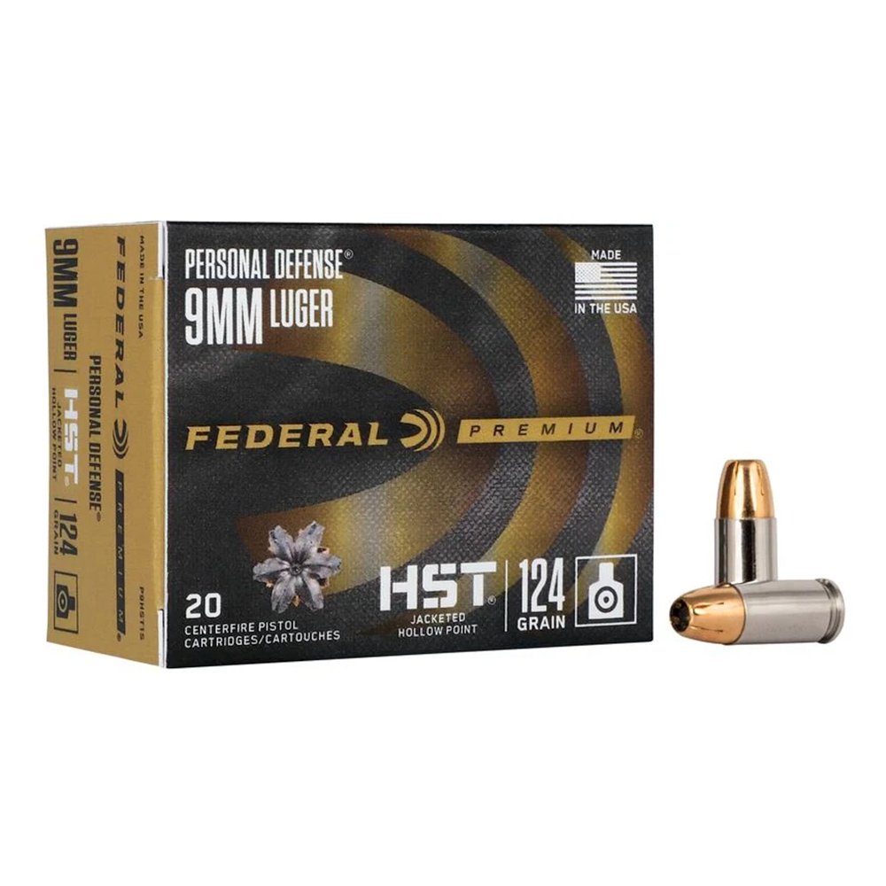 Federal HST | 9mm 124gr | 20 Rounds