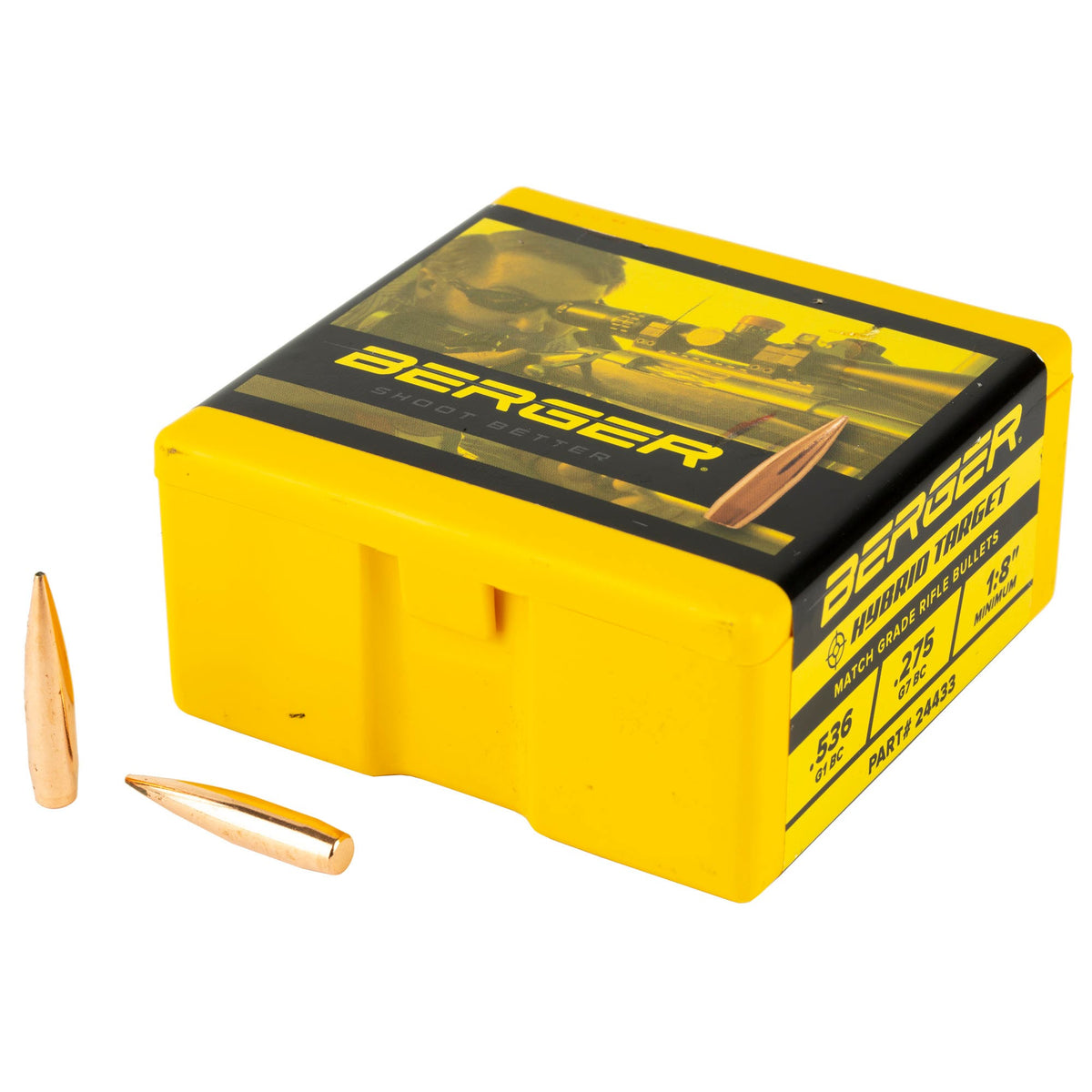 BERGER 6MM 105GRN HY TRGT 100PCS