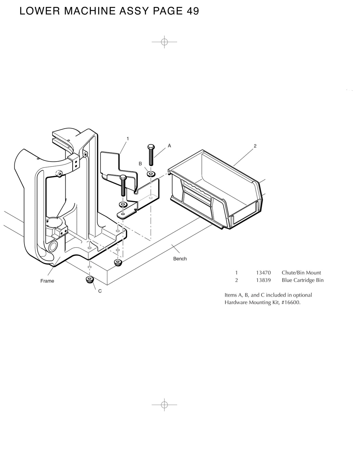 Mounting Hardware Kit | #16600