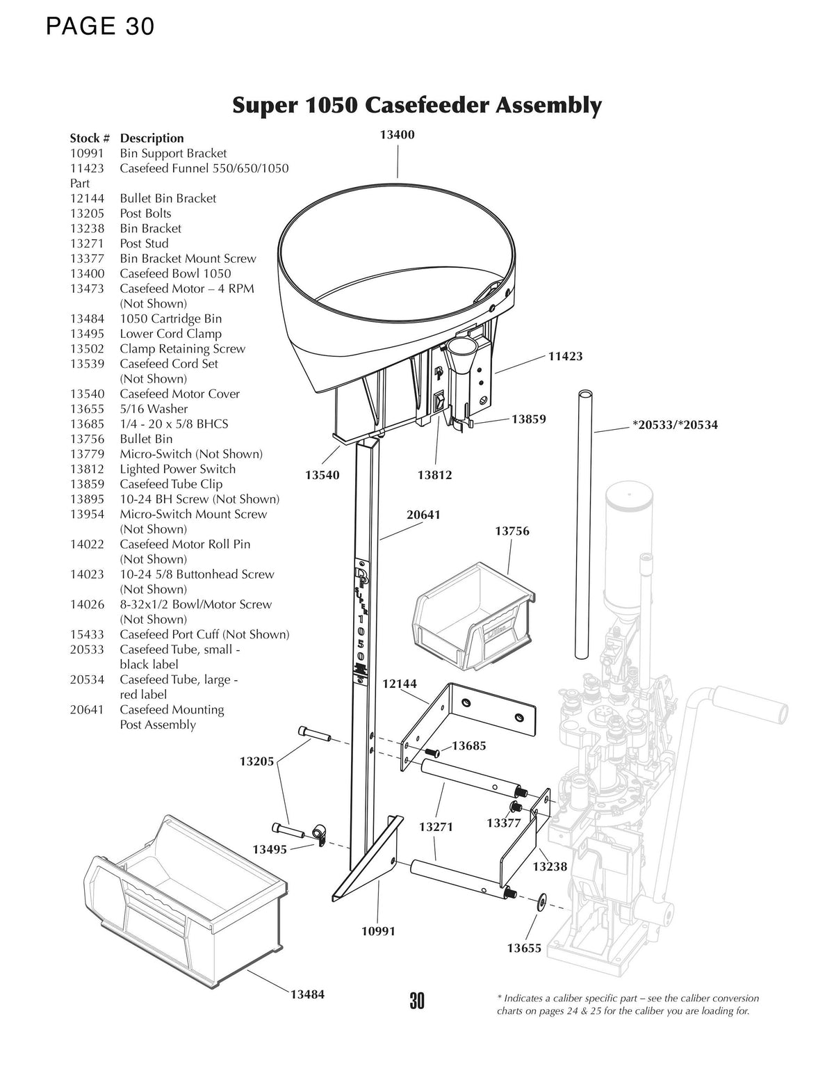 Magnum Case Feed Tube | #20534