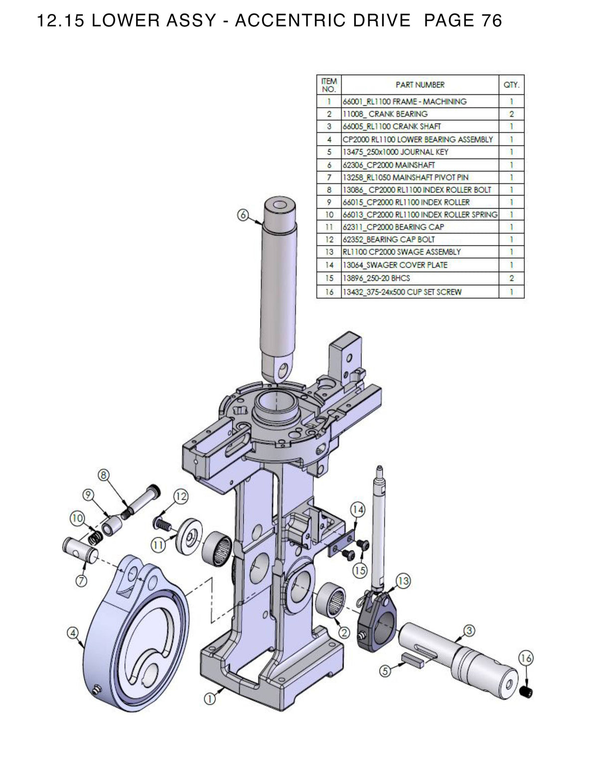 Bearing Cap #66013