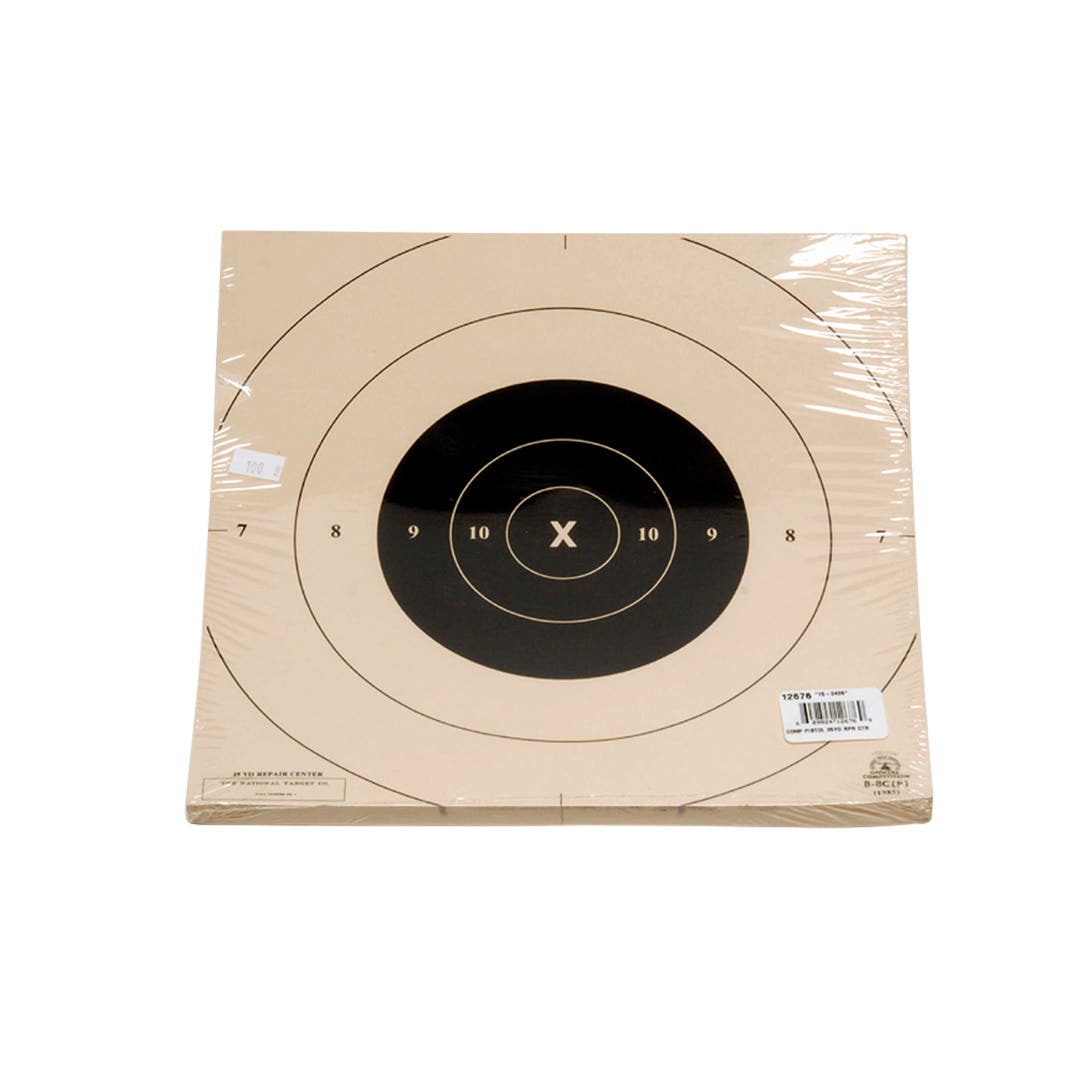 NRA Replacement Center Pistol 25 Yard B8P Repair Center 10.5x10.5
