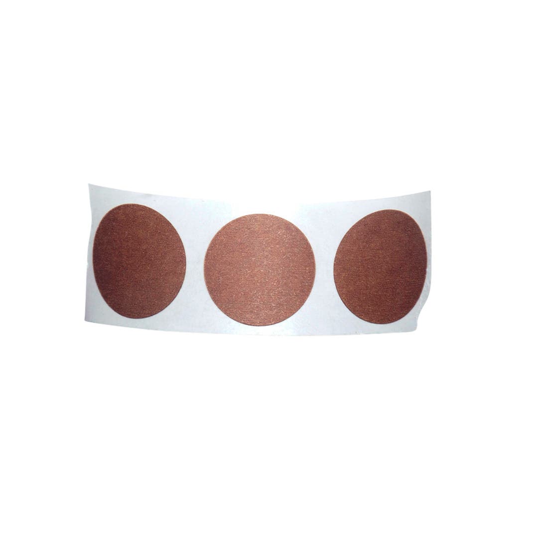 Target Pasters Brown, Self-Adhesive, 500 per roll