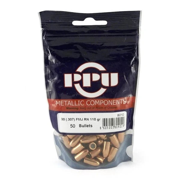 Prvi Partizan FMJ RN | .30 cal 110gr | 50 Pieces