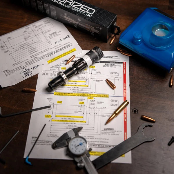 Accurized Micrometer Bullet Seating Die | .264