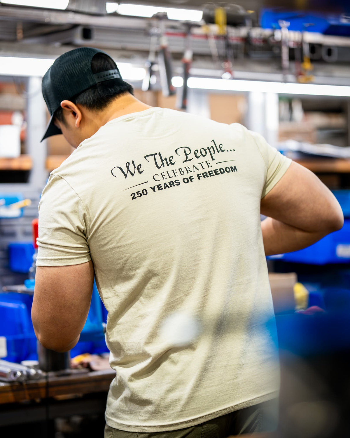 Dillon We The People Shirt | Sand