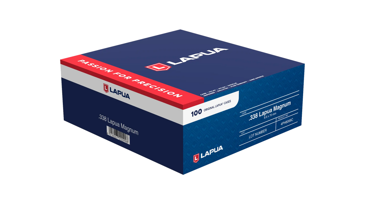 LAPUA 338 LAPUA MAG BRASS 100PCS