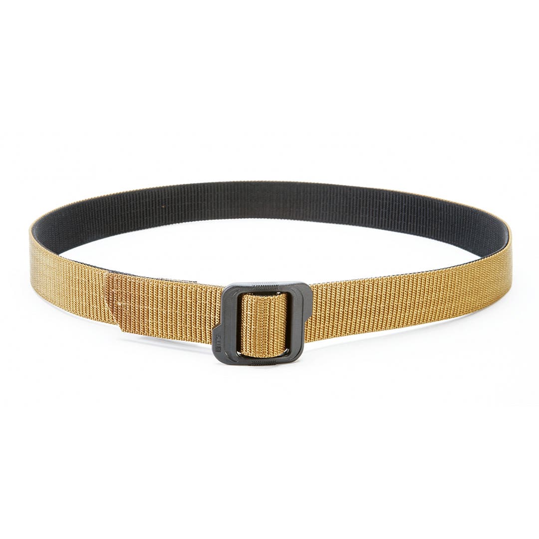 5.11 Tactical |1.5 Inch Double Duty TDU Belt,  Black / Coyote Brown
