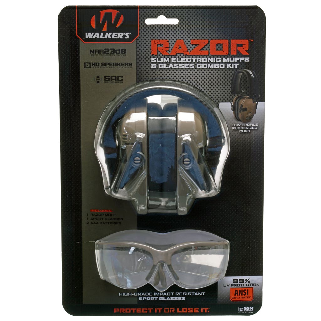 WALKER RZR EAR PRO FDE COMBO